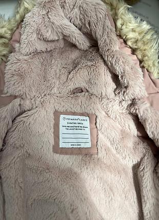 Детская зимняя куртка на девочку primark 💕2 фото