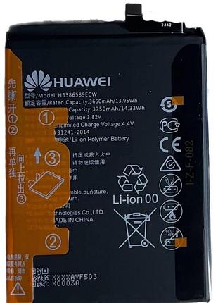 Акумулятор huawei hb386590ecw / hb386589ecw - honor 8x, p10 plus, mate 20 lite, nova 5t 3750 mah [original]