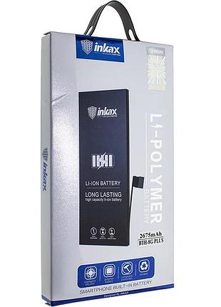 Аккумулятор для iphone 8 plus, a1864, a1897, a1898, 616-00367 (inkax) original prc
