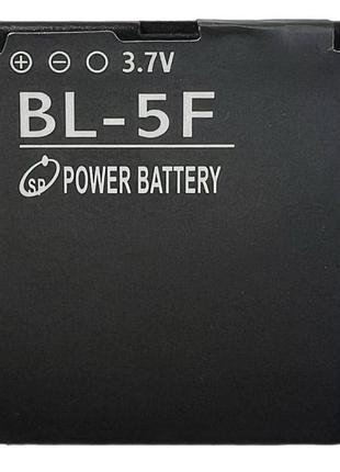 Аккумулятор bl-5f для nokia e65 rm-208 / nokia n93i rm-157 power battery