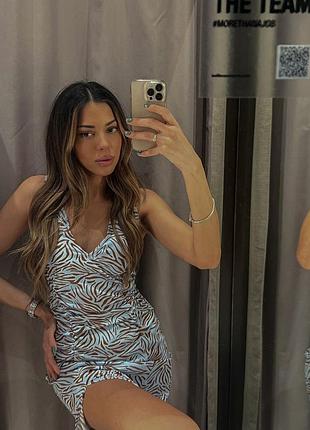 Платье миди zara.