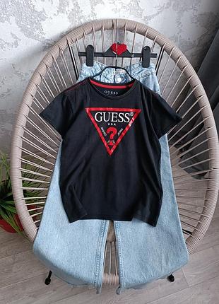 Футболка черная оригинал different guess подарок