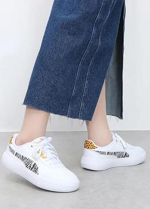 Нові снікерси кросівки puma tori safari 37 зебра леопард жираф