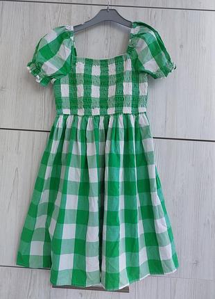 Брендовое хлопковое летнее платье