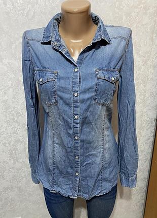 Сорочка джинс нюанс