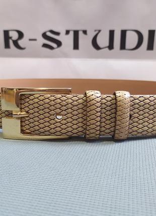 Ремень женский из натуральной кожи roberto bellido