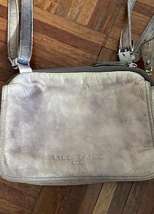 Під вінтаж шкіряна сумка крос-боді ( гранж колір)  liebeskind berlin  німеччина 🇩🇪