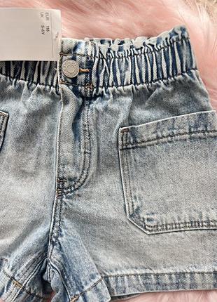 Джинсові шорти на дівчинку