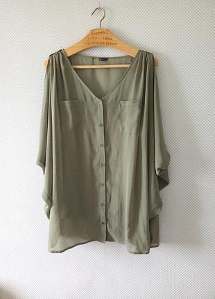 Шифонова блузка 2в1