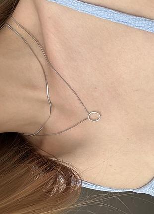 Двойная цепочка с колом