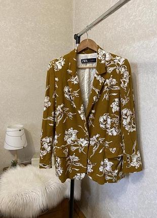 Піджак лляний