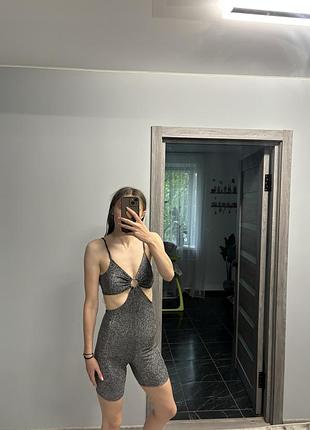 Жіночий костюм комплект h&m комбінезон