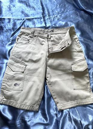 Шорти джинсові катонові бермуди карго шорти шорты бермуды