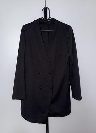 Піджак-сукня boohoo s-m чорне