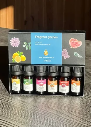 Набор эфирных масел "ароматерапия" 6 шт