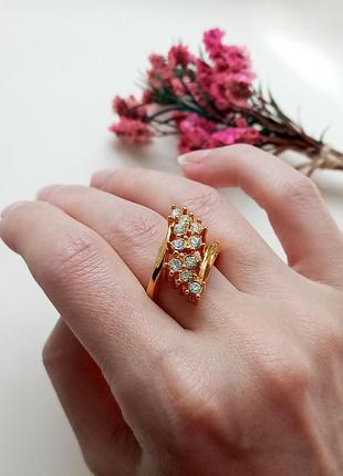 Avon "cocktail ring" винтажная кольца, коктейльная, эффектная, бренд, винтаж