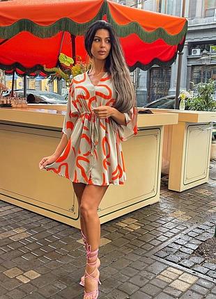 Сукня кольорова 3 4