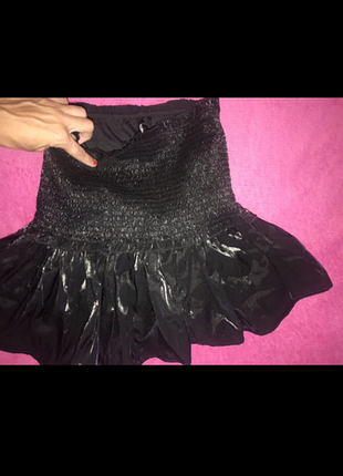 Спідниця з рюшами воланами тренд жатка