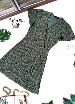 ❤️симпатичное вискозное платье со слонятами next