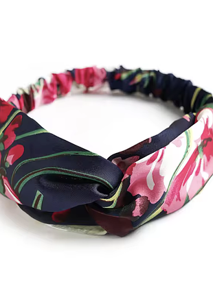 Повязка на голову цветочная