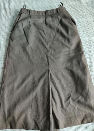 Шерстяная юбка