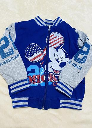 Бомбер на хлопчика з міккі