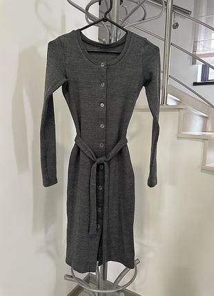 Сукня тепла (тонка вʼязка) на xs-s  (34-36 розмір)