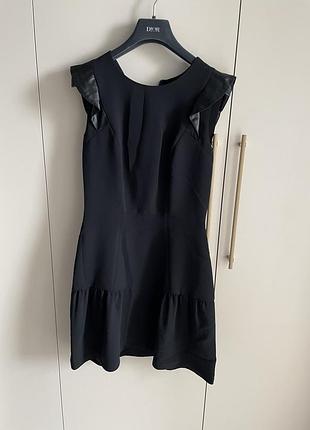 Платье с воланами по фигуре sandro