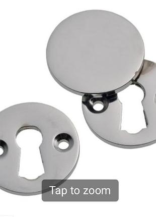 Кришка та пластина для замкової щілини - keyhole cover & plate wickes