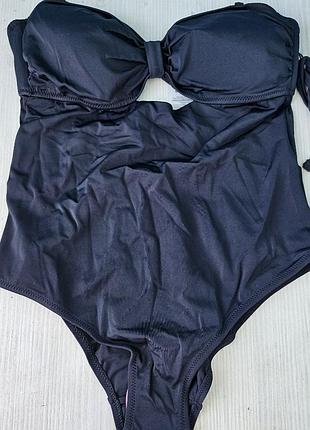 Фирменный стильный сдельный цельный слитный купальник уплотненная чашка