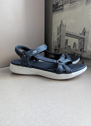 Босоножки сандалии skechers goga mat (41) женские оригинал текстиль легеские