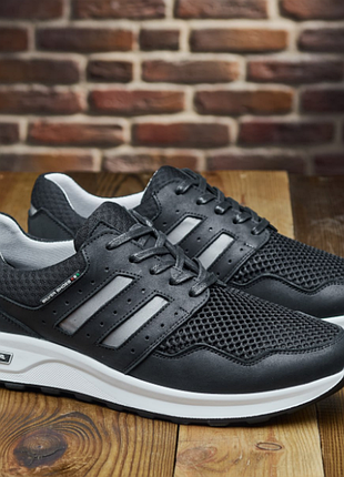 Натуральные кожаные летние кеды кроссовки для мужчин натуральное кожаное летнее кроссовки кеды нат