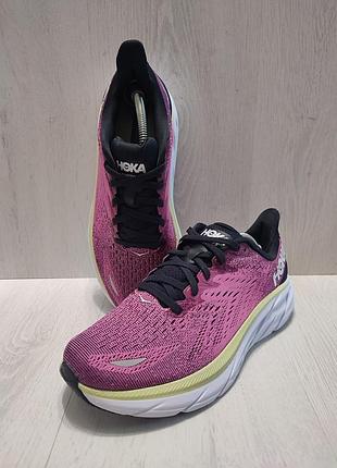 Кроссовки hoka clifton 8 - 39(1/3)- стелькв 24,5 см