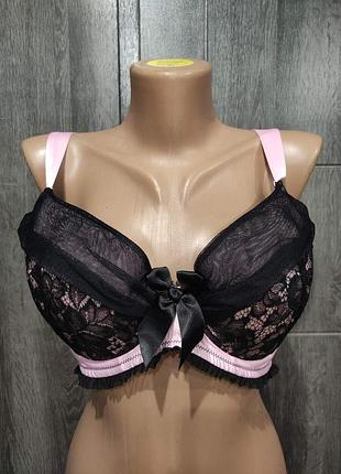 75g красивый бюстгальтер балконет с глубоким вырезом