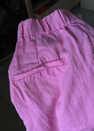 Брюки h&m рожевий 5