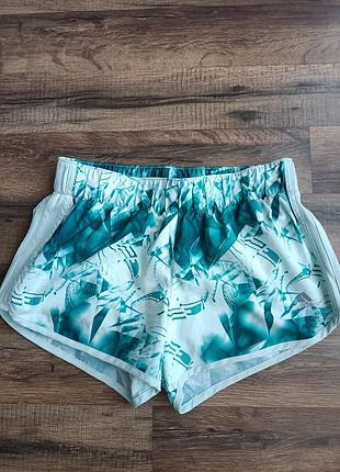 Спортивные двойные шорты s,m adidas