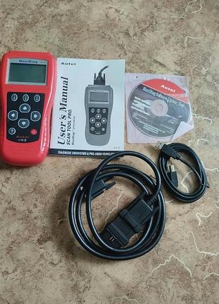 Диагностический сканер autel maxidiag fr704 для французских авто (renault, peugeot, citroen)