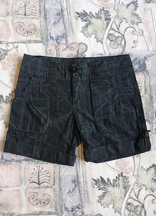 Женские шорты by campus, черные, размер m / 152 – стиль и комфорт на лето