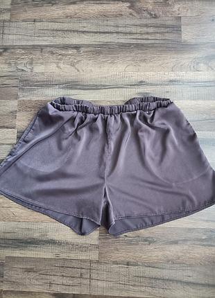 Атласные шорты lxl,xxl