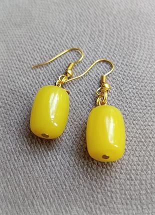 Винтажные серьги. бочонки
