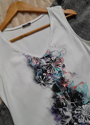 Майка футболка квіти gerry weber2 фото