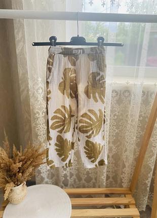 Літні муслінові штани на 4 роки