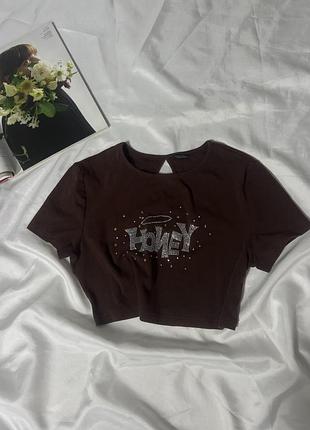 Кроп топ shein