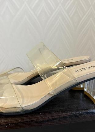 Мюлі з силіконовими вставками