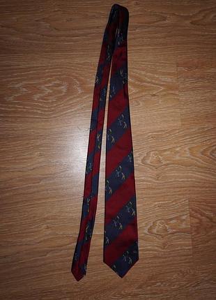 Burberrys vintage шелковый галстук