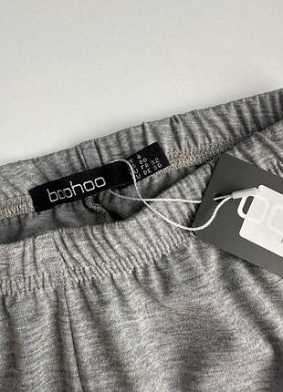 Шорты серого цвета велосипедки. 3