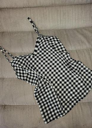 Легкая майка маечка на бретелях