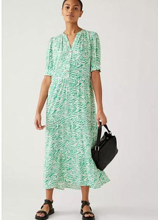 Чудова віскозна ярусна сукня