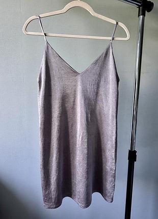 Платье zara в бельевом стиле размер m