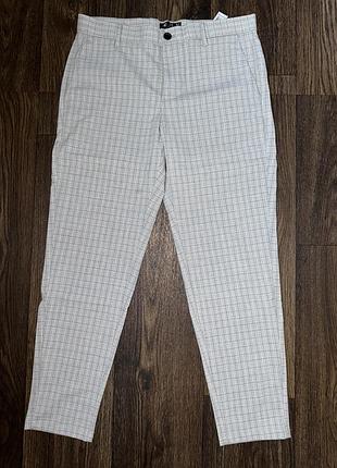 Чоловічі штани bershka в клітинку, розмір eur 40 (us 31)